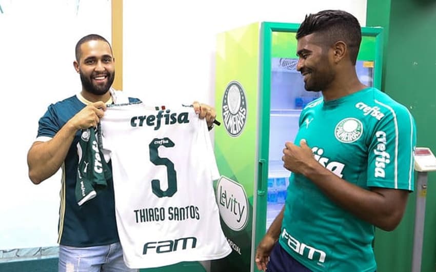Thiago Santos Palmeiras Torcedor