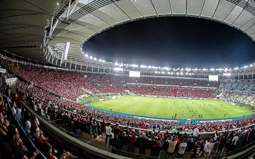 Torcida do Flamengo no Maracanã