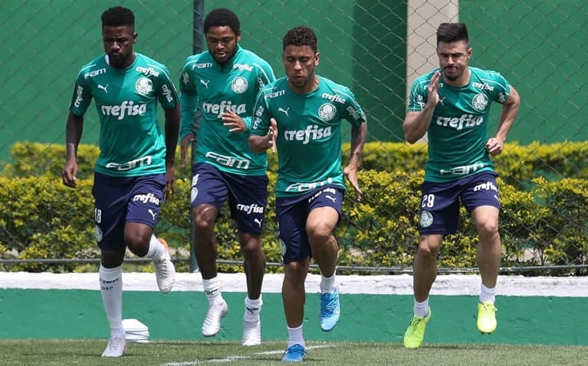 Ramires, Marcos Rocha, Luiz Adriano e Willian - Palmeiras