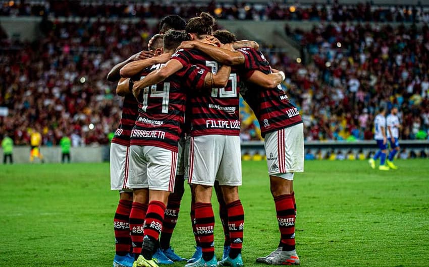 Flamengo x CSA - Comemoração