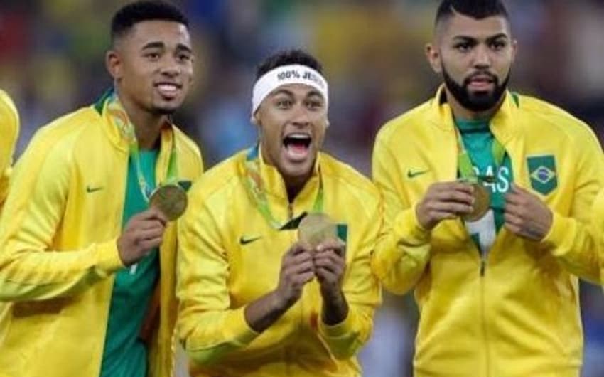 Neymar, Gabigol e Gabriel Jesus