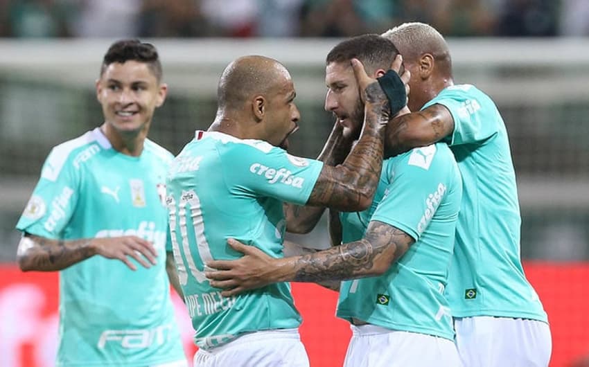 Palmeiras x Ceará - Comemoração