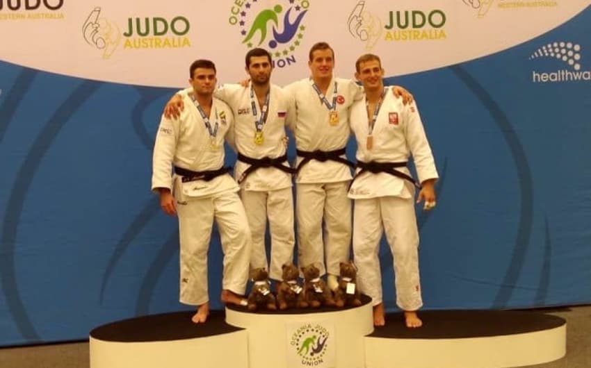 Judô brasileiro conquista três medalhas no Aberto de Perth, na Austrália (Foto: Divulgação)