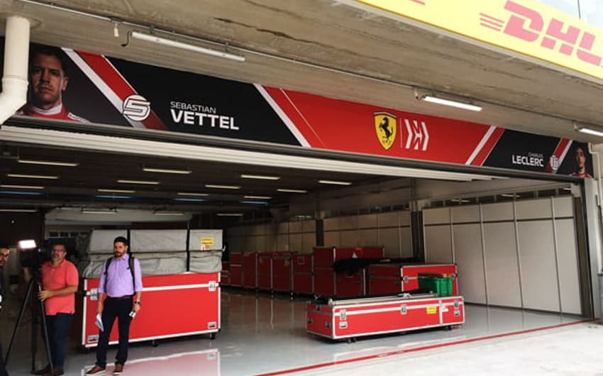 Novos boxes Interlagos - GP do Brasil 2019 de F1