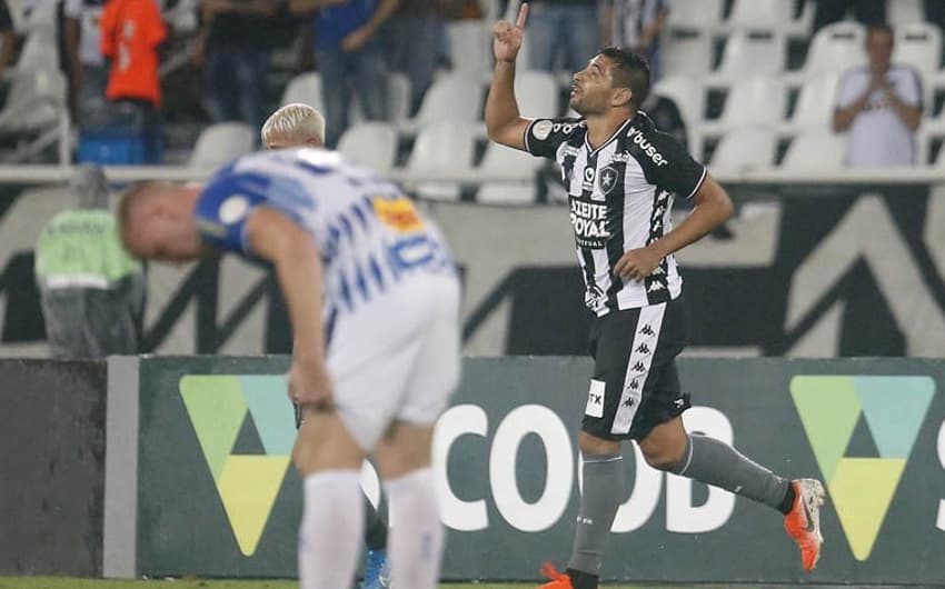Confira as imagens da vitória do Botafogo sobre o Avaí&nbsp;
