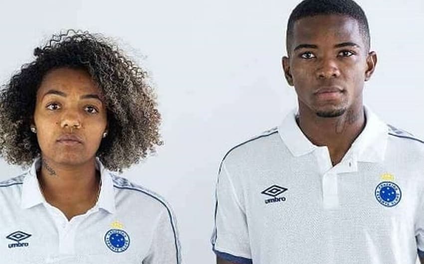 Cacá e Jajá são os representantes do clube na campanha contra o Racismo