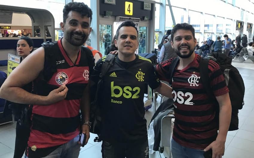 torcida do Flamengo começa a chegar em Lima: ‘Vai valer a pena’