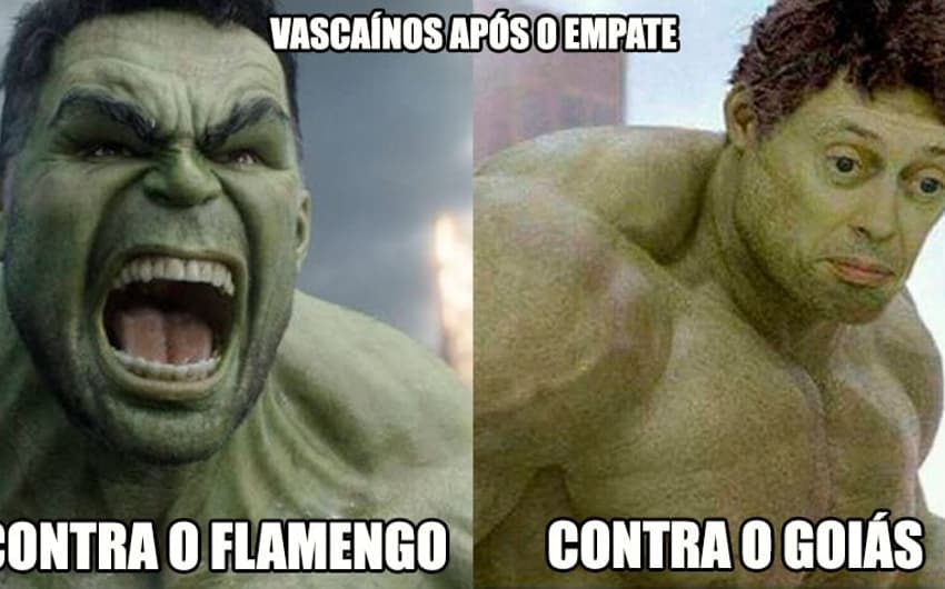 Meme: empates do Vasco