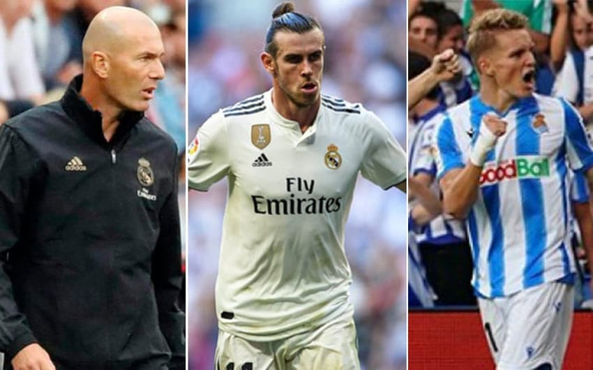 Montagem Zidane, Bale e Odegaard