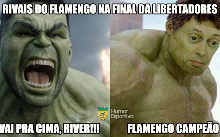 Os memes do título do Flamengo na Libertadores
