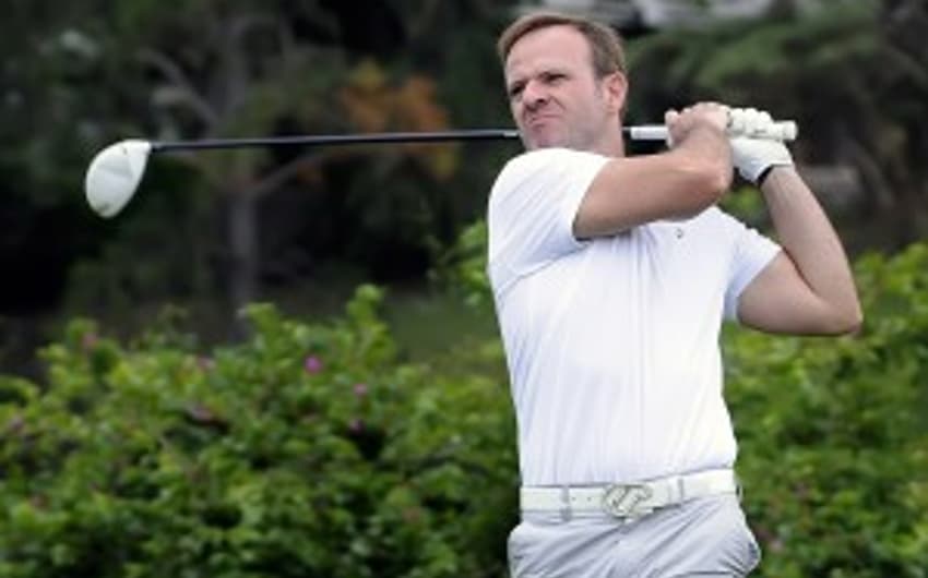 Piloto Rubens Barrichello também é praticante assíduo de golfe