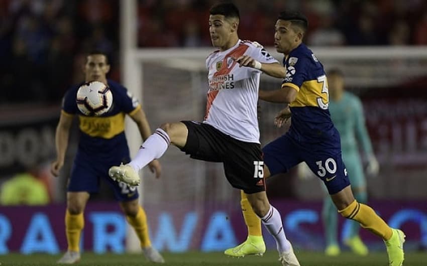 River Plate x Boca Juniors - Exequiel Palacios