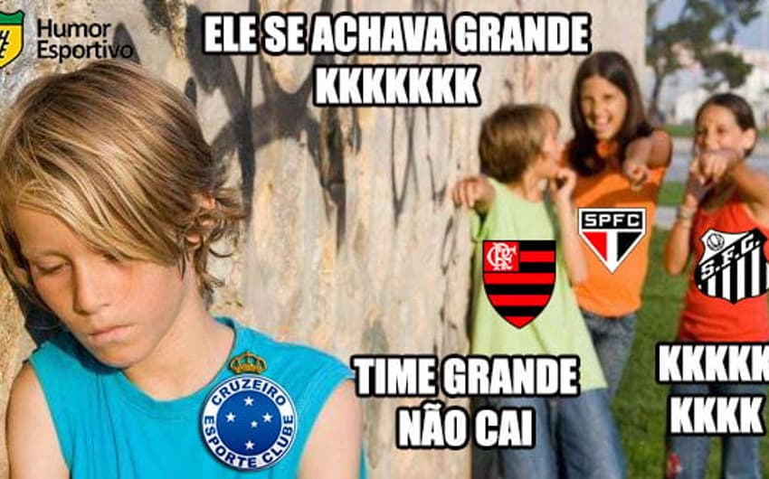 Memes: Cruzeiro cai para Série B e web não perdoa