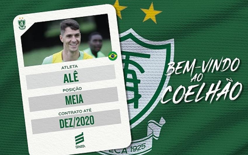 Alê jogou a Série B de 2019 pelo Cuiabá e vai reforçar o Coelho em 2020