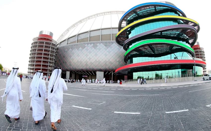 Veja imagens do&nbsp;Khalifa International Stadium&nbsp;