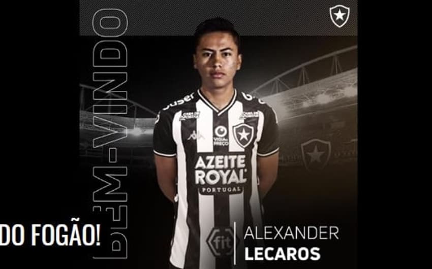 Lecaros foi anunciado pelo Botafogo