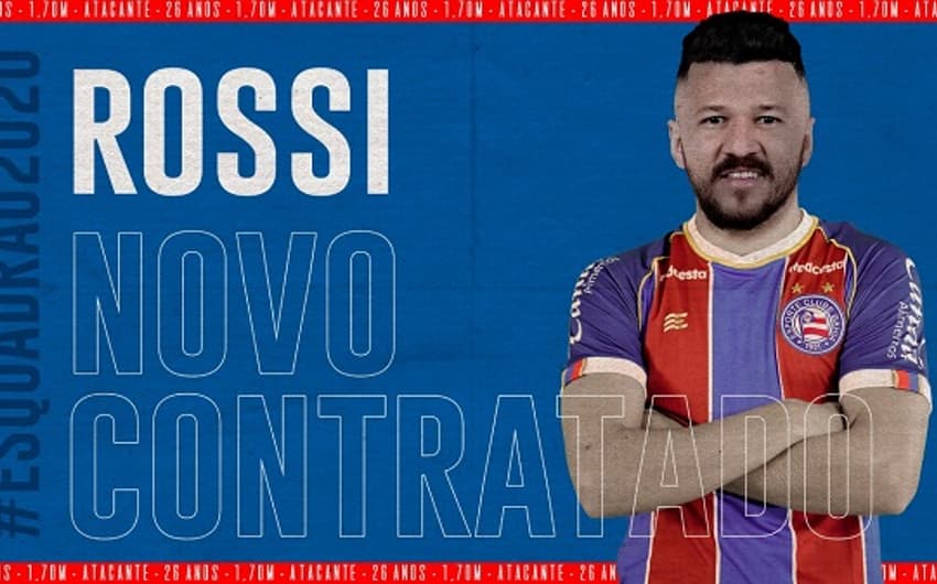 Rossi anunciado pelo Bahia