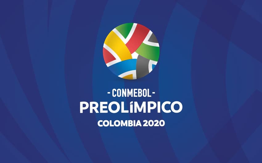 Logomarca do Pré-Olímpico de futebol, que acontece na Colômbia (Crédito: Reprodução)