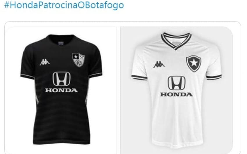 Botafogo - Patrocínio Honda