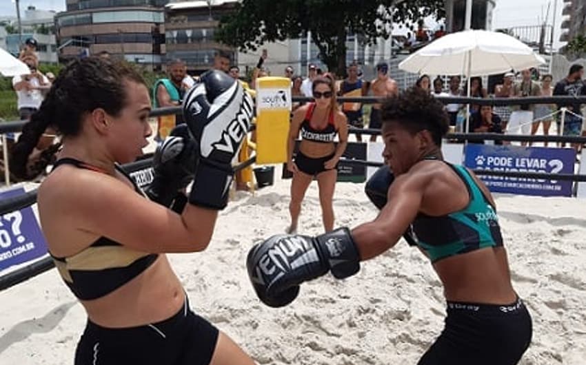 Disputas do Beachboxing agitaram a praia da Barra da Tijuca neste domingo (16) (Foto: Renzo Masarelli)