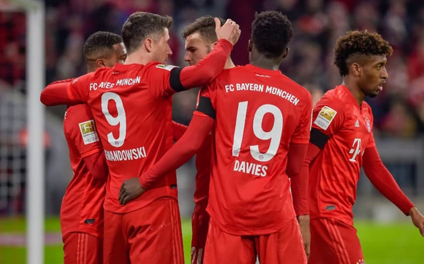 Bayern Munich x Paderborn - Comemoração