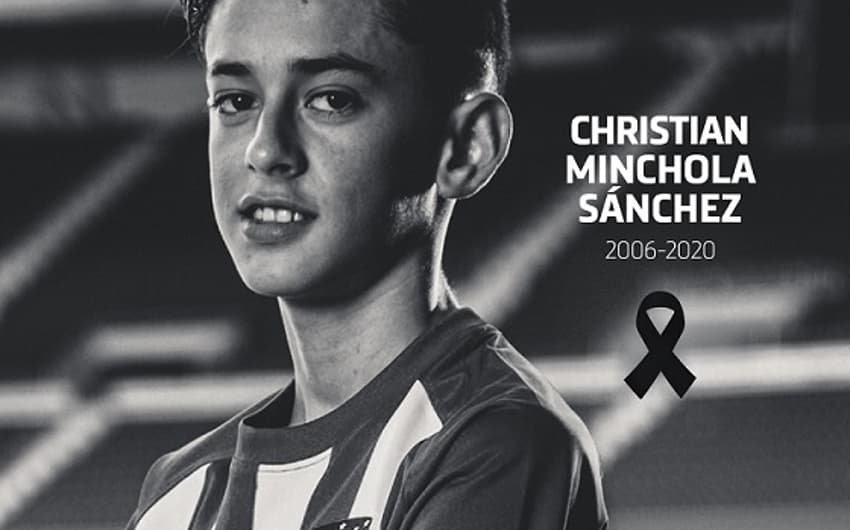 Christian Minchola tinha apenas 14 anos (Reprodução / Twitter)