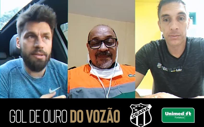 Gol de Ouro do Vozão - Rafael Sobis, Werttanio Carlos e Fernando Prass