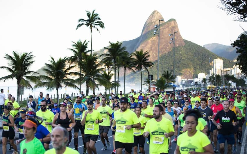Camisetas da Maratona do Rio serão transformadas em máscaras de proteção contra Covid-19. (Divulgação)