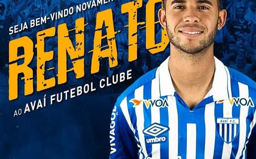 Renato anunciado pelo Avaí