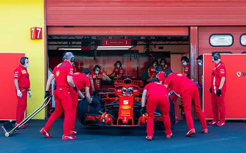 Sebastian Vettel (Ferrari) - Testes F1 2020