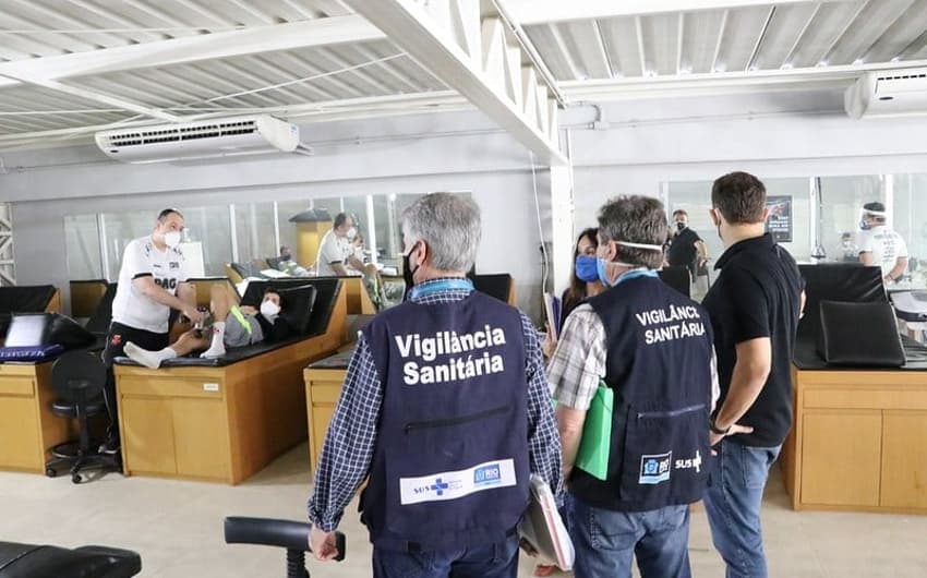 Vigilância Sanitária registrou infrações nos CTs de Botafogo, Vasco e Fluminense