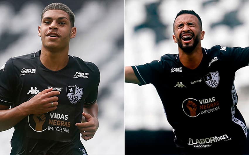 Montagem Botafogo - Luis Henrique e Caio Alexandre