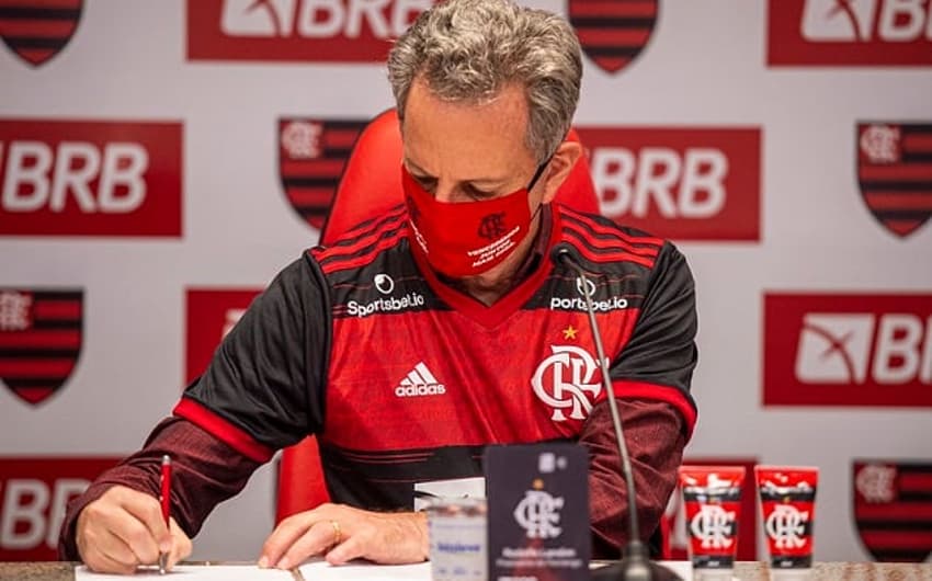 Rodolfo Landim - presidente do Flamengo