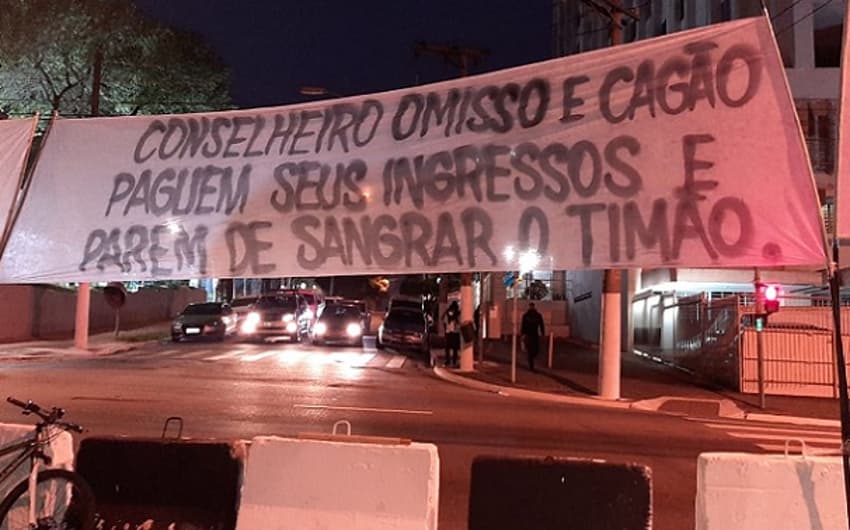 Protesto - Corinthians