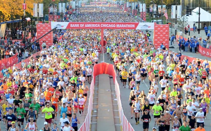 Pandemia do novo coronavírus obriga cancelamento da Maratona de Chicago 2020. (Divulgação)