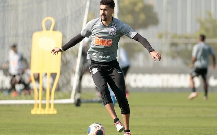 Léo Santos - Treino Corinthians