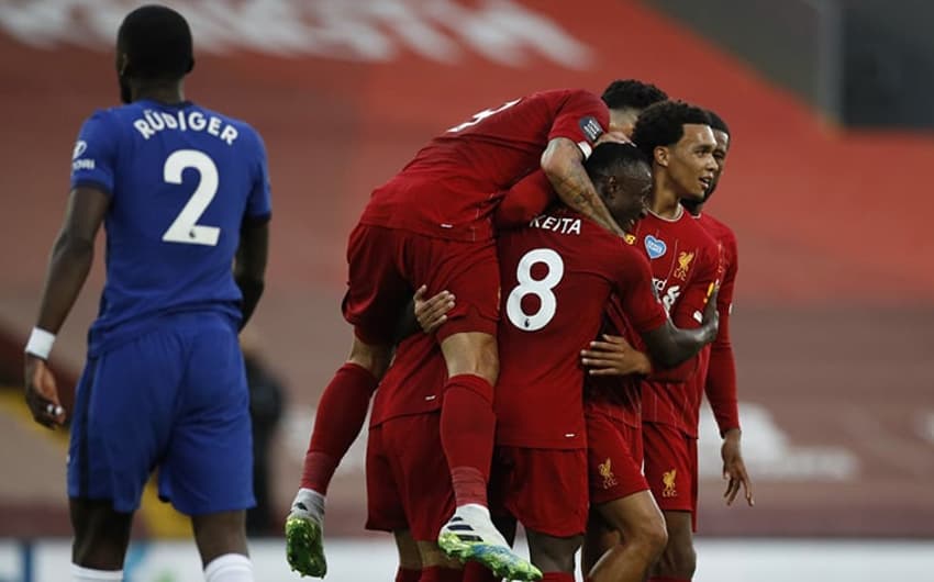 Liverpool x Chelsea - Comemoração