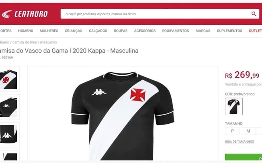 Camisa Vasco Kappa