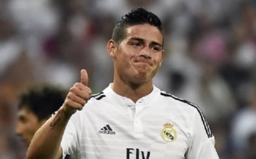 James Rodriguez, acertado com o o São Paulo, já defendeu o Real Madrid