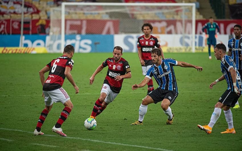 Flamengo x Gremio - Everton Ribeiro e Renê