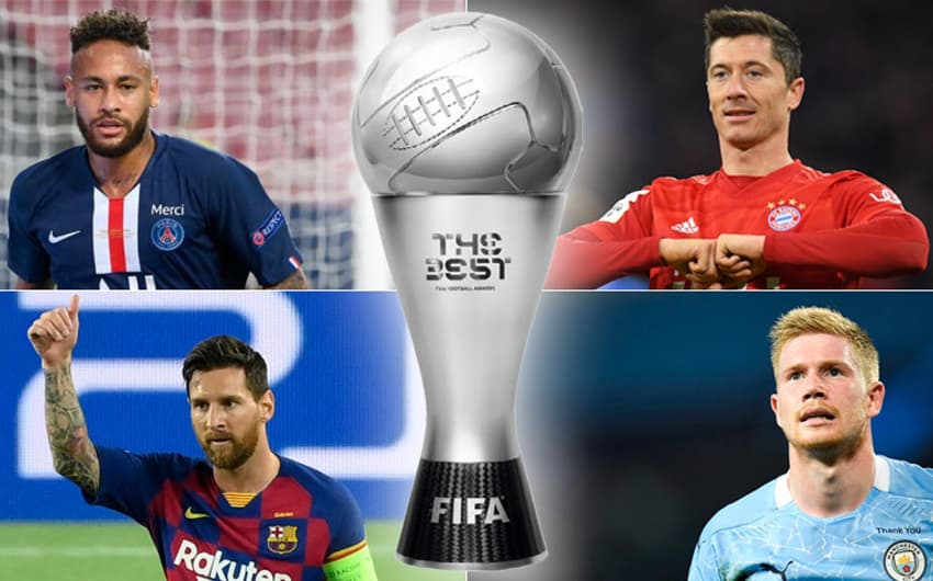 The Best Fifa - Neymar, Lewandowski, Messi e De Bruyne