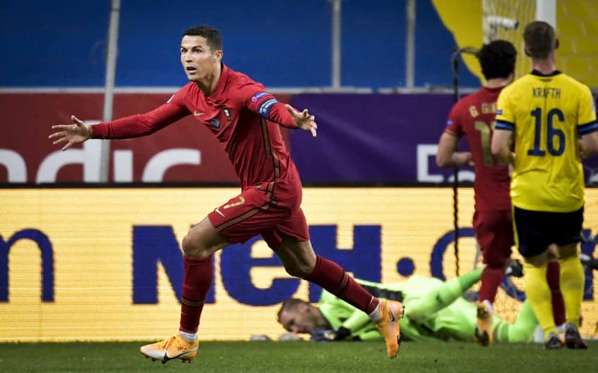 Liga das Nações - Cristiano Ronaldo - Suécia x Portugal