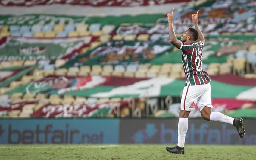 Comemoração Digão - Fluminense x Flamengo