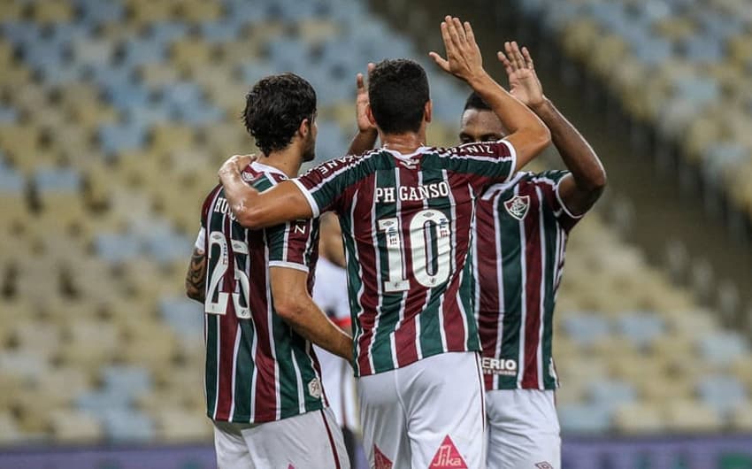 Comemoração Ganso - Fluminense x Atlético GO