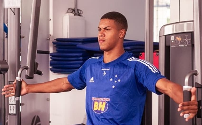 Paulo é visto como atleta de futuro no Cruzeiro e terá seu vínculo extendido