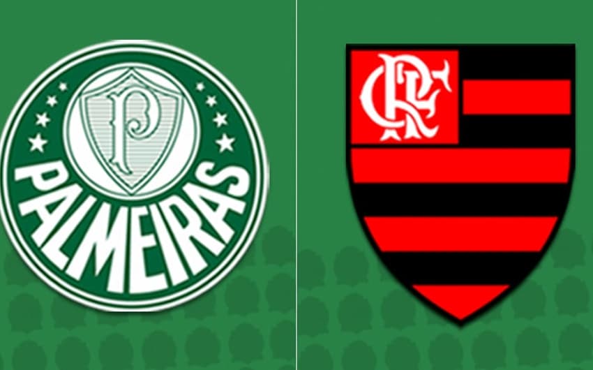 Montagem Duelos - Palmeiras e Flamengo