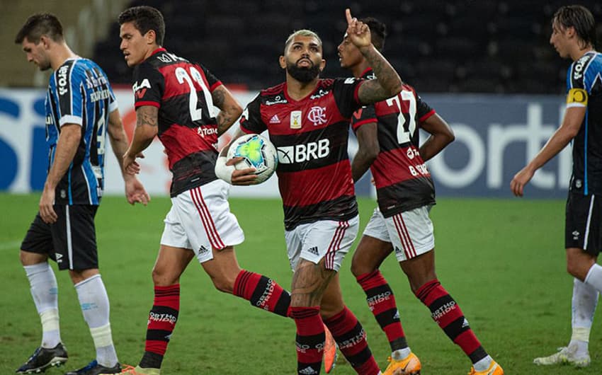 Gabigol, Bruno Henrique e Pedro - Flamengo