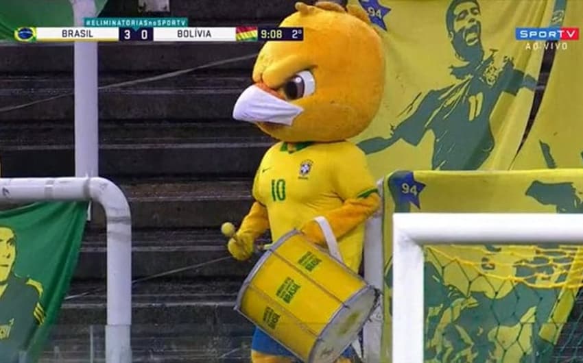 Mascote Seleção Brasil