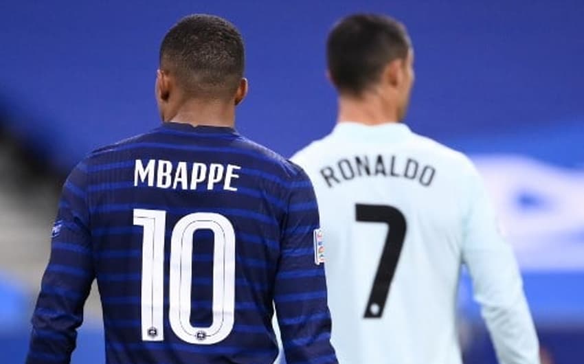 França x Portugal - Mbappe e Cristiano