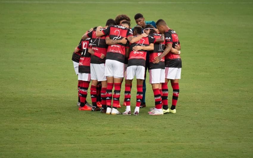 Flamengo x Goiás - Elenco